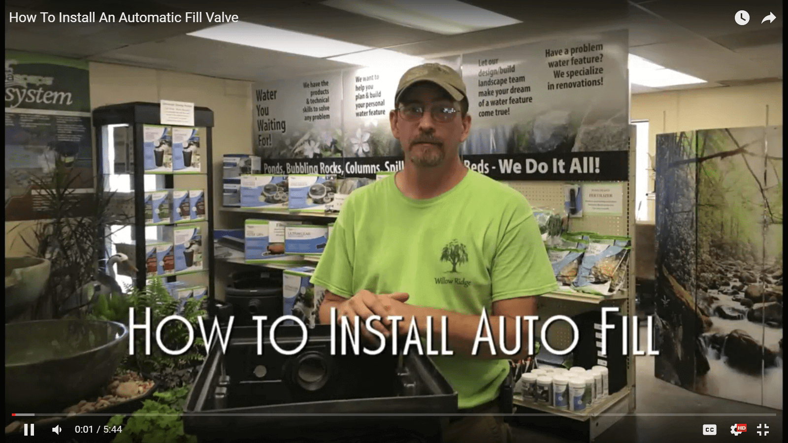 Compact Auto Fill Valve