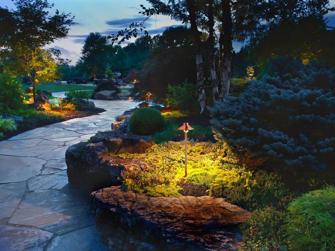 RS-Kichler-low-voltage-outdoor-lighting-in-Knoxville-Tennessee