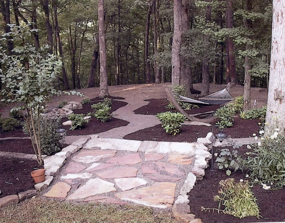 RS-Woodland-garden-landscaping-in-Clinton-Tennessee
